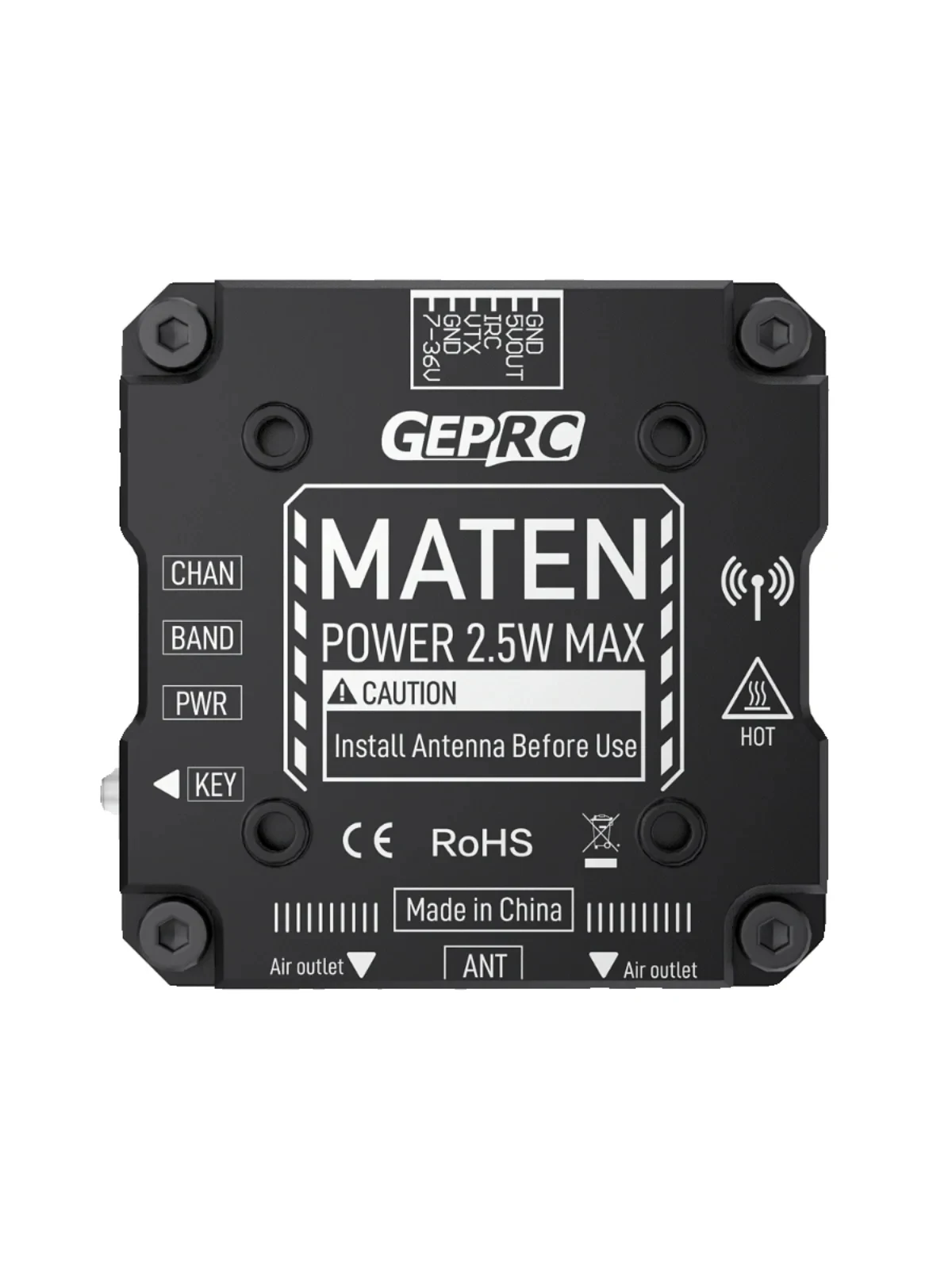 GEPRC MATEN 5.8G 2.5W VTX PRO  - Foxeer Reaper Extreme 2.5W Vtx ulasan dan harga